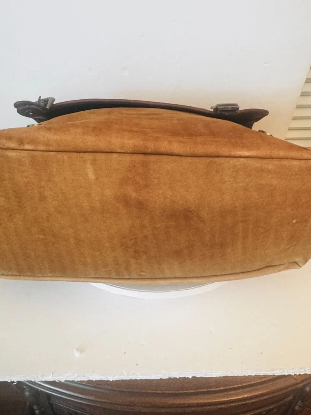 Vtg Marlboro Miles Classics Gear Leather Briefcase Shoulder Messenger Bag Satche